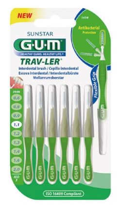 GUM TRAV-LER Scovolino 1,1 mm 6 pezzi