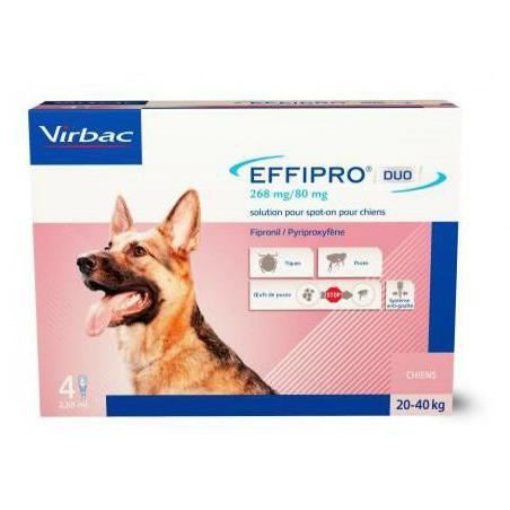 Effipro Spot-On Cani 20-40 Kg 4 Pipette