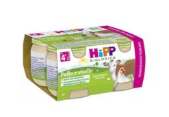 Hipp Omogeneizzato Pollo E Vitello 4 X 80 grammi