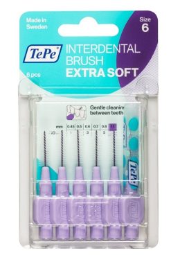 TEPE Scovolino Extra Soft Lilla 1,1 mm 6 pezzi