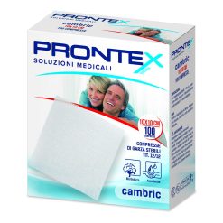Prontex Garza Idrofila 10x10 cm 100 Pezzi
