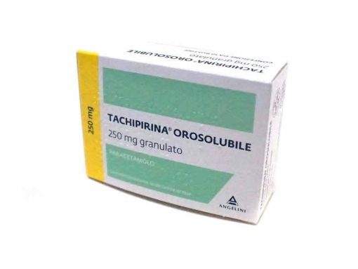 TACHIPIRINA OROSOLUBILE 250 mg 10 bustine