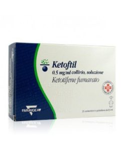 KETOFTIL COLLIRIO MONODOSE 25 flaconi