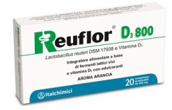 REUFLOR D3 800 20 compresse masticabili