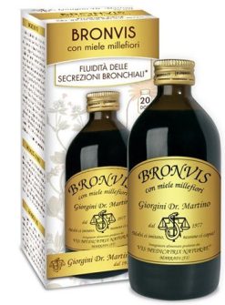 BRONVIS sciroppo con miele millefiori 200 ml
