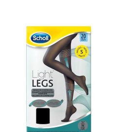 Scholl Light Legs 20 Den Misura S Colore Nero
