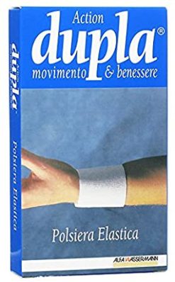 Dupla Polsiera Elastica Colore Blu Misura L
