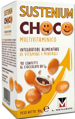 Sustenium Choco Multivitaminico Per Bambini 90 Confetti