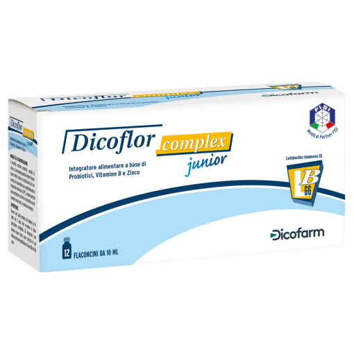 Dicoflor Complex Junior 12 Flaconcini