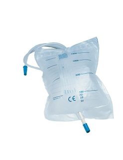 Sacca Urina 2 Litri Tubo 90 cm Con Scarico 30 Pezzi