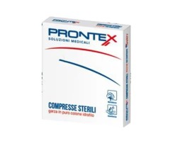 Prontex Compresse Sterili in Puro Cotone Idrofilo 36 x 40 cm 12 Pezzi