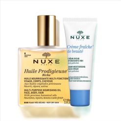 Nuxe Huile Prodigieuse Riche 100 ml + Crème Fraîche De Beauté 15 ml Omaggio