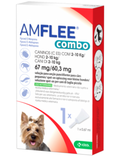 Amflee Combo Cani 2-10 Kg 1 Pipetta