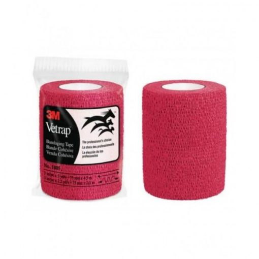 Vetrap Fascia Elastica Rosso 7,5 Cm