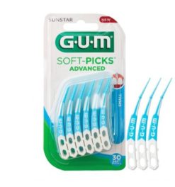 GUM SOFT-PICKS ADVANCED Small 30 pezzi