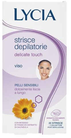 LYCIA DELICATE TOUCH 20 strisce depilatorie viso