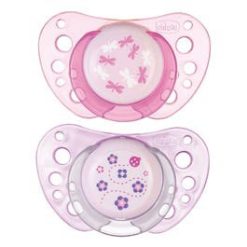 Chicco Air Girl Succhietto In Silicone 6-12 Mesi