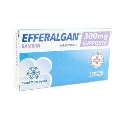 EFFERALGAN 300 mg Bambini supposte