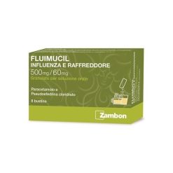 FLUIMUCIL INFLUENZA E RAFFREDDORE 8 bustine