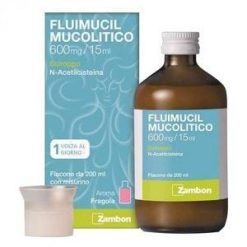 FLUIMUCIL MUCOL*SCIR 600MG/15ML