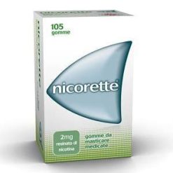 NICORETTE 2 mg 105 GOMME MASTICABILI