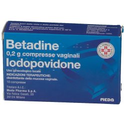 BETADINE*10CAND VAG