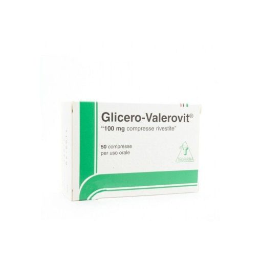 GLICEROVALEROVIT*50CPR RIV 100MG