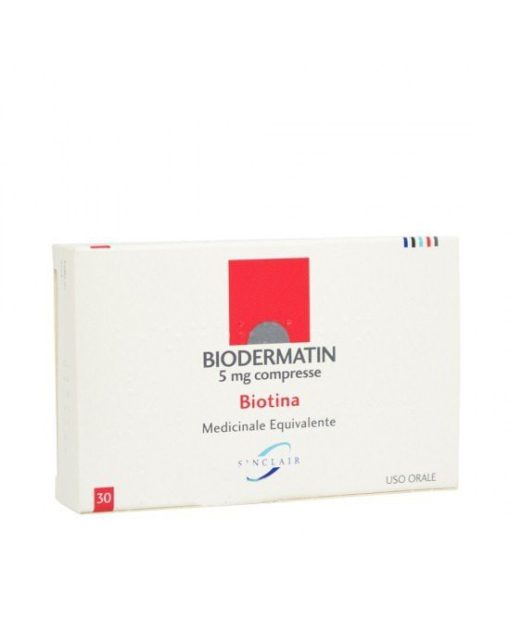 BIODERMATIN 5 mg 30 compresse