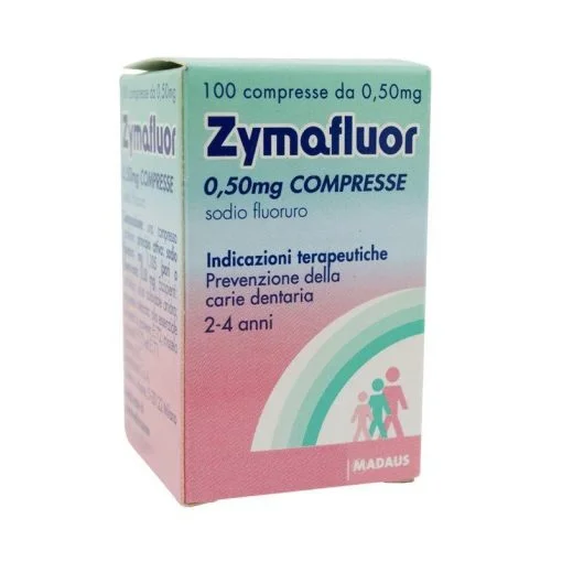 ZYMAFLUOR 0,50 mg 100 compresse