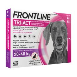 Frontline Tri-Act Cani Da 20 A 40 Kg 6 Pipette