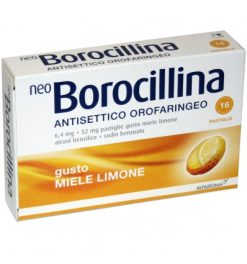 Neoborocillina Antisettico Miele E Limone 16 Pastiglie