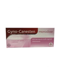 GYNOCANESTEN MONO 500 mg capsula vaginale