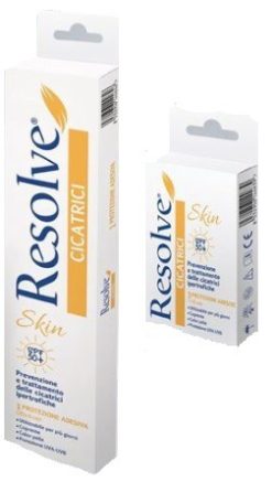 RESOLVE SKIN protezione cicatrici SPF 50+ 7X5 cm 3 pezzi