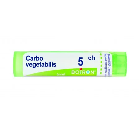 Carbo Vegetabilis 5CH Granuli Boiron