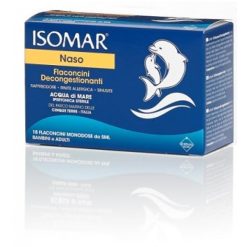 Isomar Naso Soluzine Ipertonica Decongestionante 18 Flaconi 5 ml