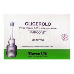 Glicerolo Marco Viti 2,25 grammi Microclismi Prima Infanzia
