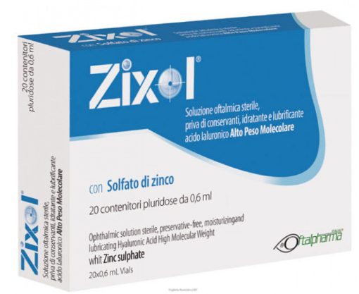 Zixol Gocce Oculari 20 Flaconi Monodose 0,6 ml