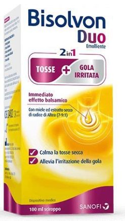 Bisolvon Duo Emolliente Sciroppo 100 ml