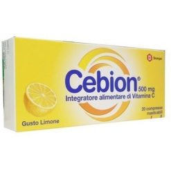 Cebion Vitamina C 20 Compresse Masticabili Limone