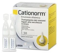 Cationorm Gocce 30 Flacone Monodose 0,4 ml