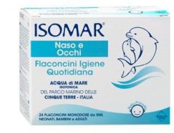 Isomar Naso E Occhi Igiene Quotidiana 24 Flaconcini 5 ml