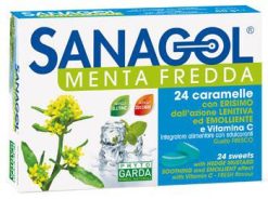 Sanagol Menta Fredda 24 Caramelle