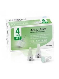 ACCU-FINE AGO PENNA INSULINA G32 4 mm 100 pezzi