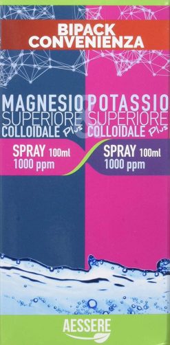 Magnesio Colloidale Plus + Potassio Colloidale Plus Bipack Spray