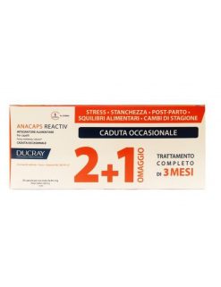 Ducray Anacaps Reactiv Trio Pack 3 Mesi