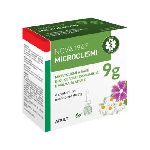 Nova1947 Microclismi Adulti 6 Pezzi
