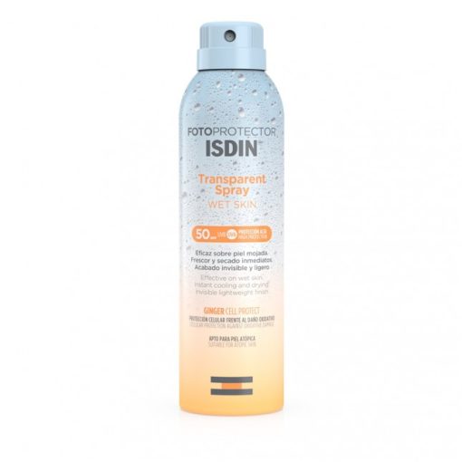 Isdin Fotoprotector Transparent Spray Wet Skin Spf 50 250 ml