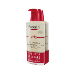 Eucerin Gel Doccia Ph5 Bipack 400+400 ml