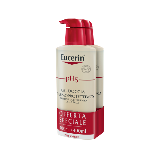 Eucerin Gel Doccia Ph5 Bipack 400+400 ml