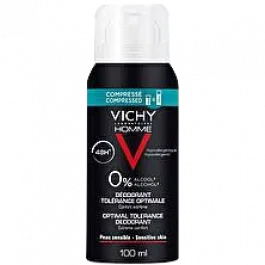 Vichy Homme Deodorante Uomo 48 Ore 0% Alcool Spray 100 ml